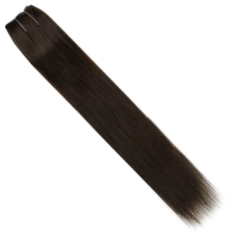 Estensioni dei capelli Halo Marrone scuro #2 Estensioni invisibili in filo di pesce