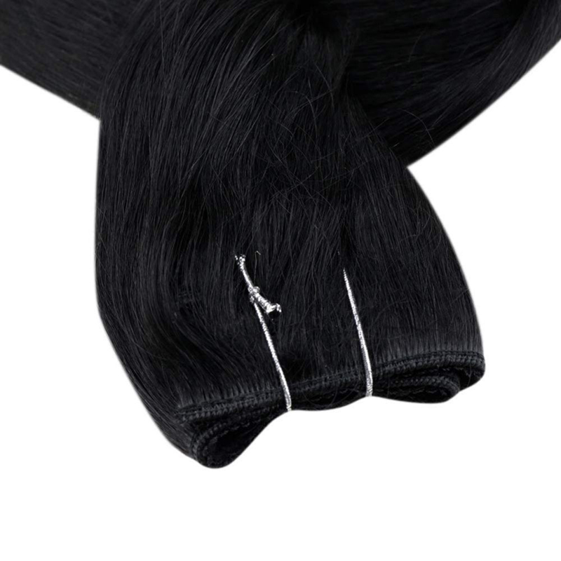 Extension per capelli umani Halo 100 g Jet Black #1 Estensioni invisibili per capelli Halo