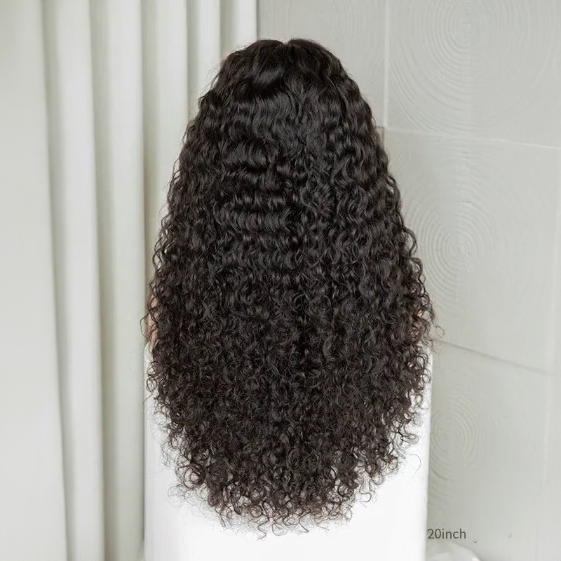Parrucca lunga con parte libera in pizzo HD frontale 13x4 Wave Wave 100% capelli umani